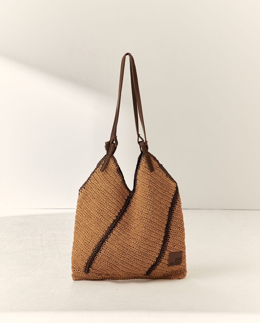 Bolso rafia de la marca Paz Torras
